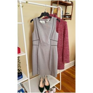 Gray business/workwear dress